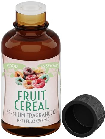 Good Essential Professional Fruity Cereal Fragrance Oil 1 fl oz (30ml) for Candles, Soaps, Lotions, Perfume, Diffuser, Candle Making, Scented Oils