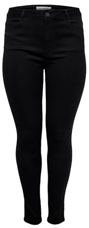 CARMAKOMA Female Skinny Jeans CARAUGUSTA Hohe Taille Skinny Fit Jeans