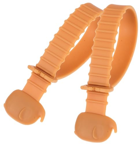 Angoily 2St Toiletten klammer toiletten zubehör klodeckelheber Toilet seat lifter for easy lid lifting Toilet lid lifter einstellbar handhaben Toilleten Sitz Aufzug Flipper Kieselgel Weiß