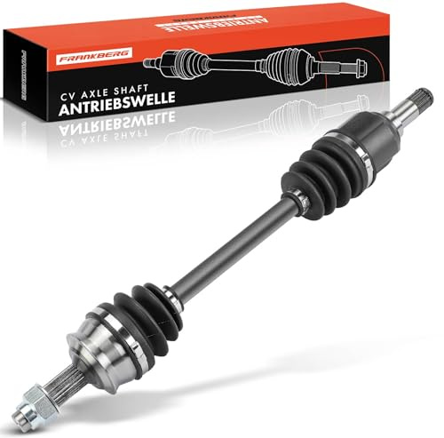Frankberg Albero di trasmissione Albero dell'asse Cambio manuale Asse Anteriore Sinistra senza ABS Ring Compatibile con Cinquecento 170 Seicento/600 187 Replace# 46476612