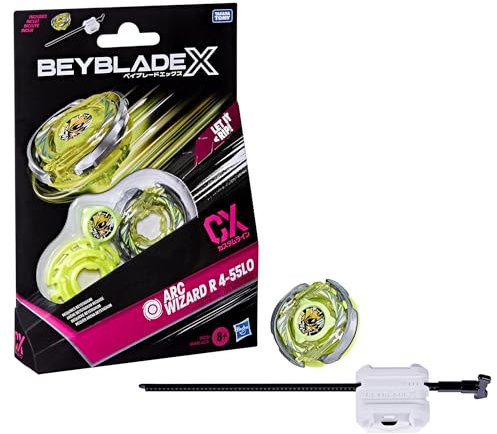 Hasbro Beyblade X Arc Wizard R 4-55LO CX Starter Pack Kreisel und Starter