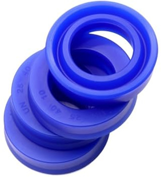 TC Retén del eje de aceite, 5 juntas hidráulicas de poliuretano for eje radial UN de 8-19 mm de diámetro interior, for pistón, vástago y pistón, de un solo labio, de copa en U.(14x26x5mm)