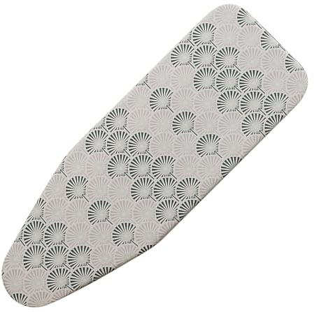 Housses de planche à repasser – Couverture de tapis de fer à repasser portable, tapis de repassage élastique, rembourré, tapis conducteur de chaleur portable pliable en tissu argenté pour voyage