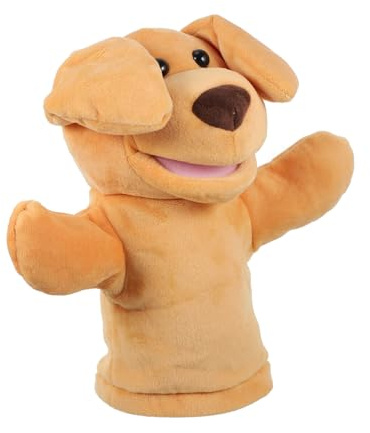 Garneck Junge Mädchen Handpuppe Hund Plüschspielzeug Mit Beweglichem Mund Für Fantasievolles Erzählen Rollenspiele Und Pädagogische Aktivitäten Kuscheliges Weiches Plüschtier Für Jungen Un