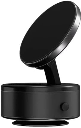 Magnetic Phone Bracket Accesorios Coche Soporte magnético giratorio de 360° para ventosa de coche, montaje de doble cara, soporte Universal, adsorción al vacío(A)