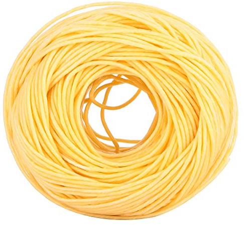 Atyhao 200 Fuß Faser Docht Natürlicher Bienenwachskerzen Docht DIY Duftkerzen Docht(Light)