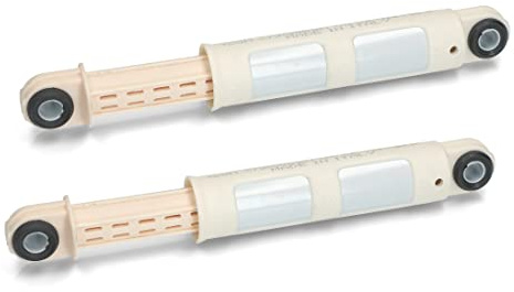 RYELDOM 1 Paar Stoßdämpfer für Waschmaschine 120 N, Achsabstand 183 – 268 mm, Löcher Ø 11 mm, anpassbares Ersatzteil für verschiedene Marken und Modelle