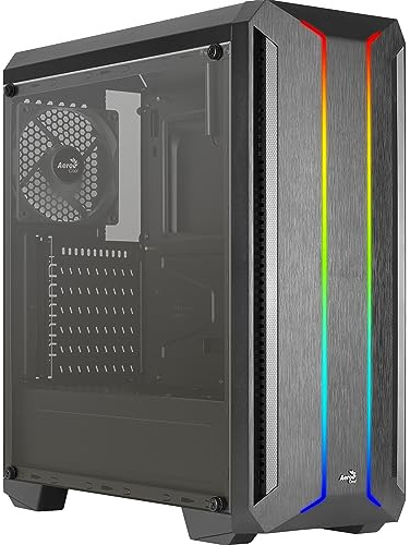 AeroCool Skyline ARGB V1 Midi-Tower, akrylglas - svart