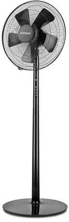 G3 Ferrari G50048 Ventilateur à colonne Total Black Remote, Eco, 3300 m3/h, noir