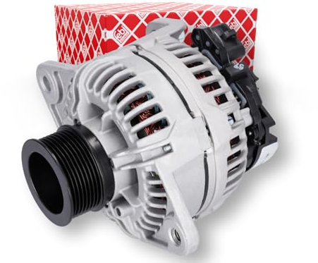 FEBI BILSTEIN Lichtmaschine 120A Generator LiMa 24V Alternator mit Riemenscheibe für VOLVO FH 180666