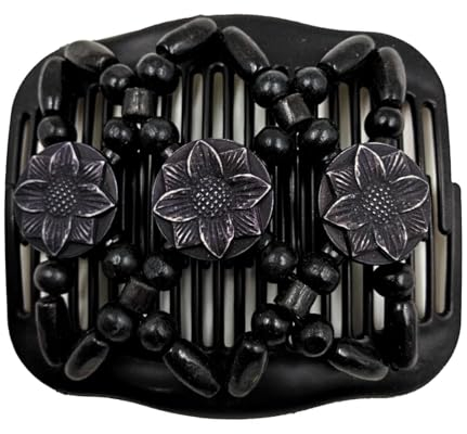 OQKAHIV Peinetas Mágicas Estirables para el Cabello - Set de 1, Doble Peineta Elástica de Moda para Mujer, Pinzas de Pelo, Peine Doble Mágico con Estilo. ¡Deslumbra con tu cabello siempre en tendencia