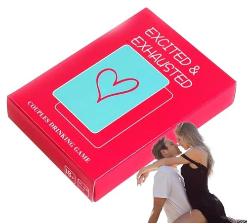 Kartenspiele für Paare, Gesprächskarten - Lustige Date-Night-Kartenspiele für Erwachsene,Sinnvolle Kartenspiele für Paare, Wahrheits- oder Trinkspiele, um Beziehungen zu romantisieren und zu stärken