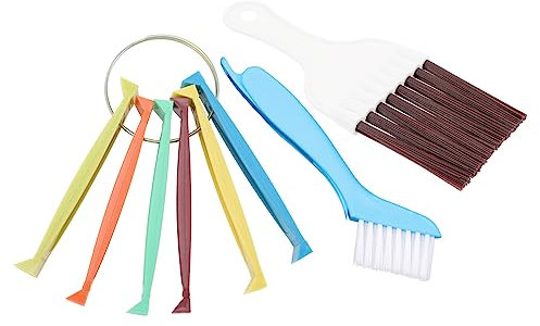 WHAMVOX 3pcs Appliance Cleaning Brush Kit Fin Comb for Air Conditioner Refrigerator Fins Coils Evaporators Condensers