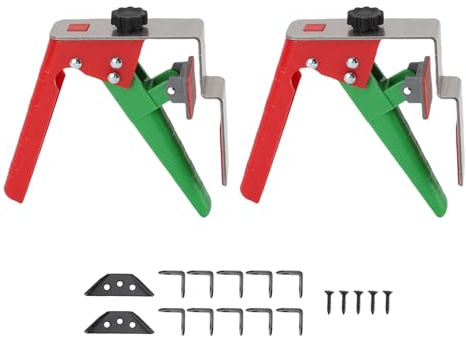 HUSHUI Pince D'Installation du Panneau de Tiroir Réglable, Kit de Clip de Fixation Robuste, Réparation et Installation des Tiroirs Facilement, pour la Restauration des Meubles
