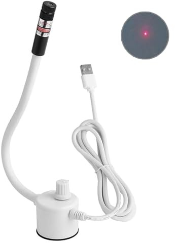 ZVD Guida Laser per Macchine da Cucire,Laser Potente, Attacco Magnetico Regolabile per Macchine da Cucire, Strumento di Aiuto per Cucire e Trapuntare di Precisione a Mani Libere (Punto Rosso)