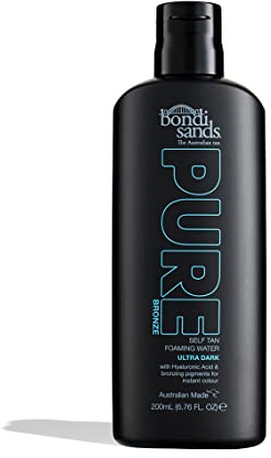 Bondi Sands Pure Bronze Ultra Dark Self Tan Foaming Water 200ml