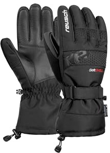 Reusch Connor R-TEX XT extra warme, wasserdichte, winddichte und atmungsaktive Unisex Winterhandschuhe Fingerhandschuhe Skihandschuhe für Damen und Herren | atmungsaktive Softshell-Winterhandschuhe mit langer Stulpe, für Ski, Outdoor & Freizeit, Größe 7,5-11, Connor R-TEX XT