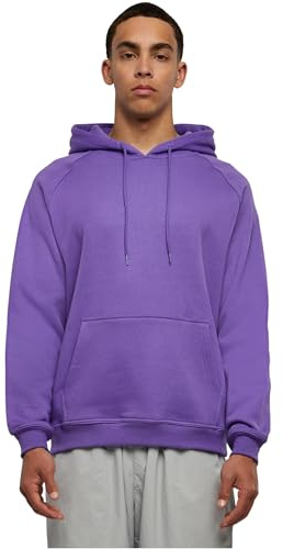 Urban Classics Homme Blank Hoody Sweatshirt capuche, Violet (Ultraviolet), L EU