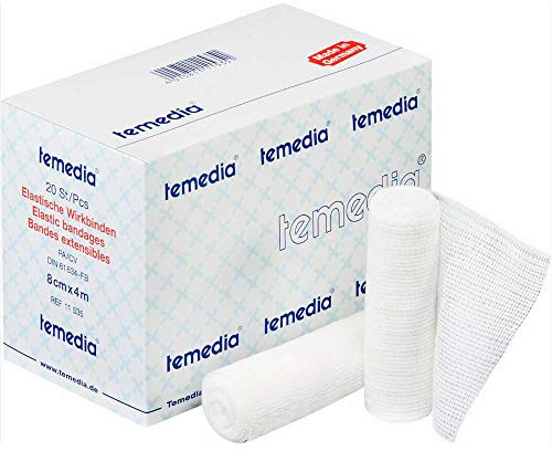 Holthaus Medical Temedia Wirkbinde, Verband, Binde, elastisch, DIN 61634-FB, 6cmx4m, 20St