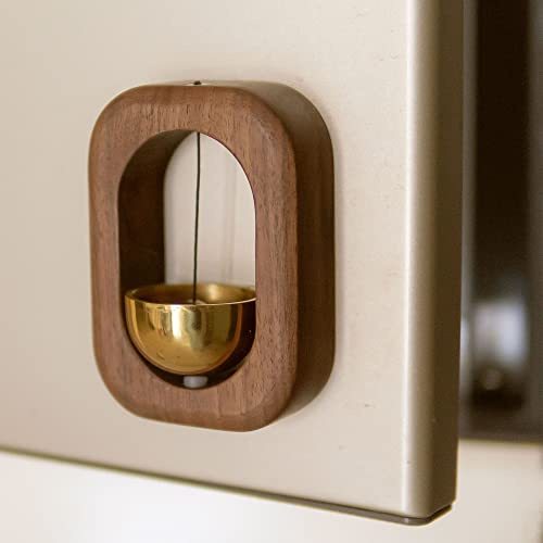 Gazoe Shopkeepers Bell for Door Opening - Magnetic Doorbell Chime for Business - Unique Ornaments and Hanging Decoration for Enty, Fridge Sticker & Barn Door - Creative Souvenir