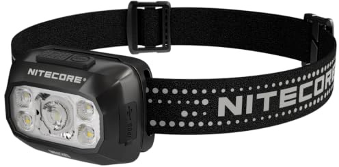 Nitecore NU30 Stirnlampe wiederaufladbar, Schwarz