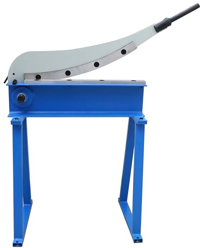 TECHTONGDA Manual Guillotine Metal Shear Gauge Sheet Plate Cutter Manual Cutting Machine for Metal Sheets and Plastic Sheets 19.6inch Long Blade
