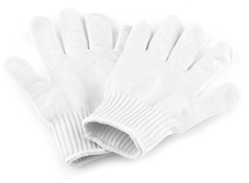 Guantes Anticortes Trabajo, Guantes Carnicero, Guantes Cortar Jamon, Guantes Anticorte Alimentario, Guantes De Carnicero, Guantes Resistentes A Cortes para Jardinería, Trabajo De Carnicero