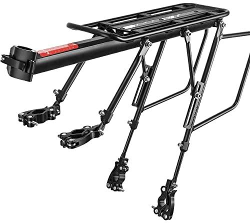 GepäCkträGer Radfahren Abnehmbarer Schnellspanner Fahrrad Gepäckträger Hochfeste Aluminiumlegierung MTB Fahrradhalter Gepäckträger Fahrrad GepäCkträGer (Size : Quick Release)