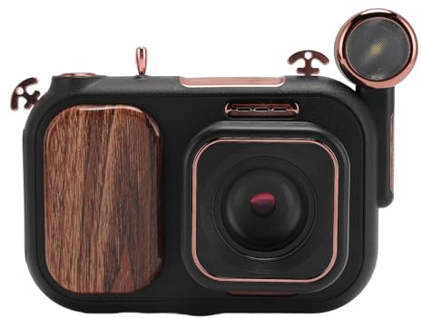 Appareil photo numérique 5K, appareil photo Vedio anti-secousses, caméra de vlogging 96MP avec téléobjectif et zoom numérique 50x, caméra de vision nocturne rétro pour voyage, #411
