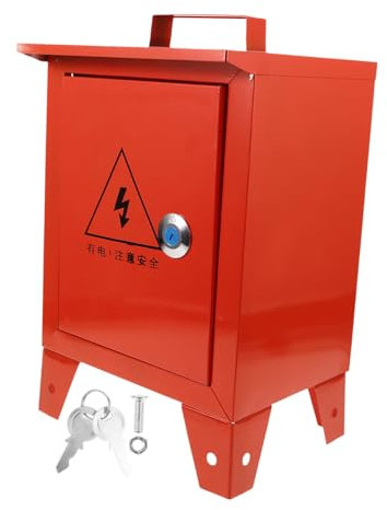 OSALADI Portable Construction Suitcase Circuit Breaker Box Electric Box Modern Design Easy to Clean Suitable for House Workshop