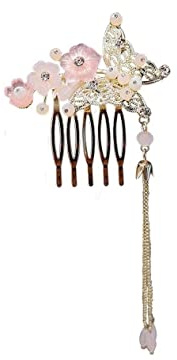 Haarkamm Damen Haarkamm Schmetterling Haarschmuck Mit Quaste Haarkamm Seitenkämme Haarspangen Haarkamm Clip Haarkamm Zum Stecken
