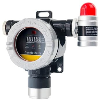 Rilevatore Gas, 4-20MA RS485/Relè Gas Monitor Dispositivi di rilevamento perdite di gas 0-100% LEL GPL CH4 GAS,Antipolvere e A Prova di Esplosione