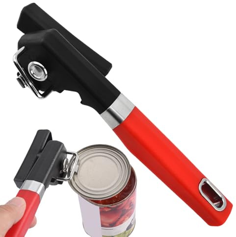 Yulokdwi Abrelatas Para Lata de Refresco, Abrebotellas de Mano, Herramienta de Cocina Ergonómica Portátil para Apartamento, Autocaravana, Restaurante, Bar, Camping, Viajes y Personas Mayores