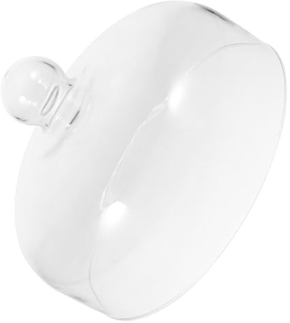 CANIGHT Tapa Vidrio Microondas Redonda de Vidrio Resistente para Cocina y Hogar Cubierta Antisalpicaduras y Fácil Mantenimiento