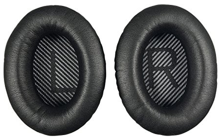 Aurivor Ersatz-Ohrpolster Ohrkissen für Bose QuietComfort QC 35 (ii) 25 15 2 Kopfhörer, Rissfeste Polster für QC35 (ii) QC25 QC15 QC2 SoundTrue SoundLink AE2|AE2i|AE2w Over-Ear Kopfhörer