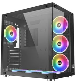 Boitier PC ATX Xigmatek Aquarius Plus Black, avec 7X AY120 (EN46423)