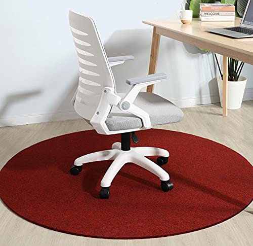 Runde Bürostuhl Stuhlmatte Unterlegmatte,Bodenschutzmatte für Hartböden,Boden Gaming Bodenmatte,Für Zuhause Wohnzimmer Restaurant Tisch Und Stuhl Schutzmatte Teppichböden