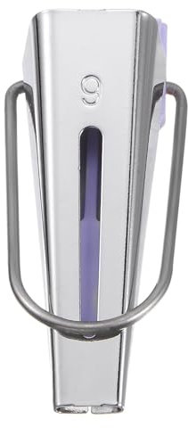 QUARKZMAN Biais Ruban Fabricant Trousse 9mm Simple et Double Plié Tissu Biais Reliure Fabricant Coudre Outil pour Tissu Piquage Couture Artisanat DIY, Violet