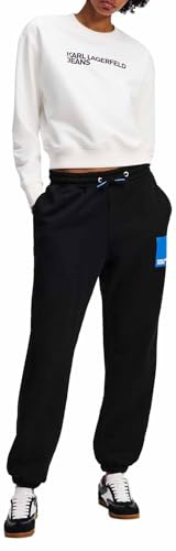 KARL LAGERFELD JEANS Donna Relaxed Sweatpant Black XS