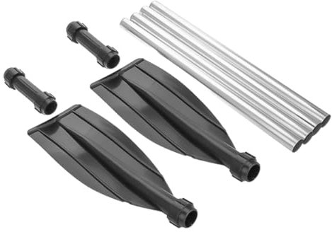 YARNOW Aluminiumlegierung Kajak 210cm Länge Dual End Boot Ruder Ruderhalter Gerippt Für Kajaks Flöße