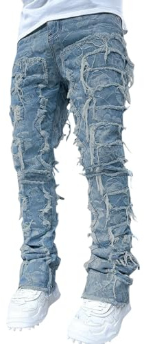 Pantaloni Uomo Jeans Estivi Leggeri Jeans Holiday Uomo Elasticizzati Estivi Jeans Uomo Larga Pantaloni Jeans Uomo Slim Fit Tasca America Jeans Bianco Uomo Jeans Strappati Uomo Skinny