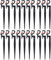 Arroseur d'arrosage, 20 pièces, Micro - arroseur Rotatif à 360 degrés de Type G, pour l'irrigation de la pelouse de Serre de Jardin avec Tuyau d'irrigation 4/7（20CM