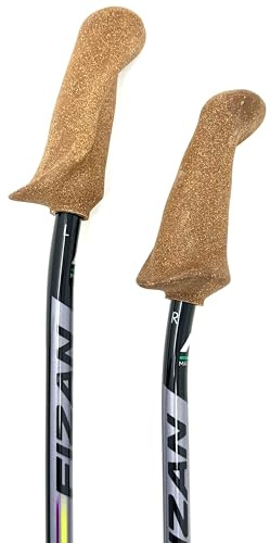 WALX Velocity Adjustable Walking Poles – Lightweight Alloy, Cork Grip, Telescopic, Adjustable (87-125cm) – Ideal for Hiking, Trekking, and Nordic Walking