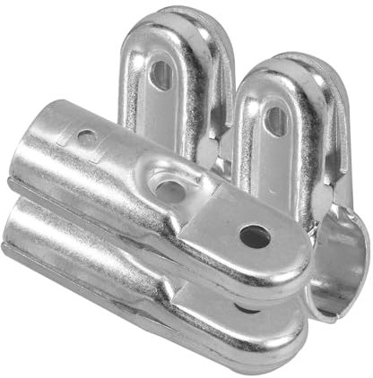BELLIFFY 2stücke Förmige -klemmen Für Zaun Und Regalbau Rohrverbinder Für Gewächshäuser Und Handläufe Robust Und Langlebig Einfache Installation