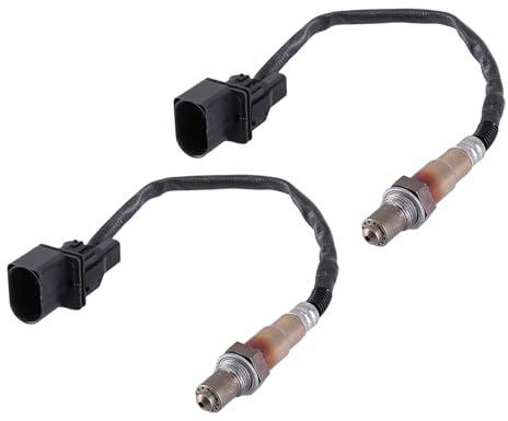 iSpchen 2pcs Lambdasonde Regelsonde vor Kat für BMW 3er E46 316i 318i X3 E83 Z4 E85 2.0i, 11787512975, 7512975, 751297503