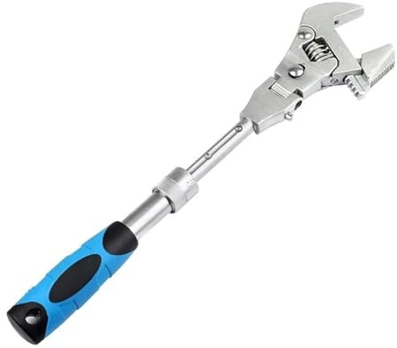 Juego De Llaves Inglesas Llave Dinamométrica Multifunción 5 En 1, Llave De Trinquete Ajustable De 10 Pulgadas, Llave Plegable De 180 Grados, Minillaves, Herramientas De Reparación For El Hogar Amplia