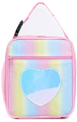 HTTDSLF Bolsa Térmica Porta Alimentos Para Niños Niñas, Bolsa Impermeable Térmica Porta Alimentos, Lunch Bag Reutilizable con Aislamiento, Organizador del Almuerzo para Viajes Picnic Escuela Oficina
