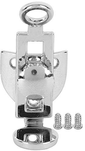 Buachois Support pour Clarinette Pouce Argent Réglable Portable, Accessoire Instrument de Musique Clé Silber Thumb Rest pour Clarinettistes
