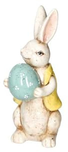 BRANDANI Happy Bunny con Ovetto Tiffany Stoneware 10x25,5cm