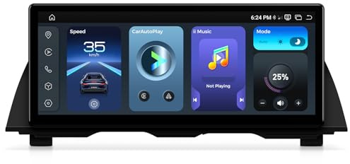 XTRONS 12.3 Qualcomm 662 Android Car Stereo for BMW 5 F10/F11 w NBT system, 8+128GB Car Radio Player, IPS 2K Screen Wireless Android CarPlay 4G LTE Wi-Fi GPS Bluetooth 5.1 Day & Night Modes UI Themes